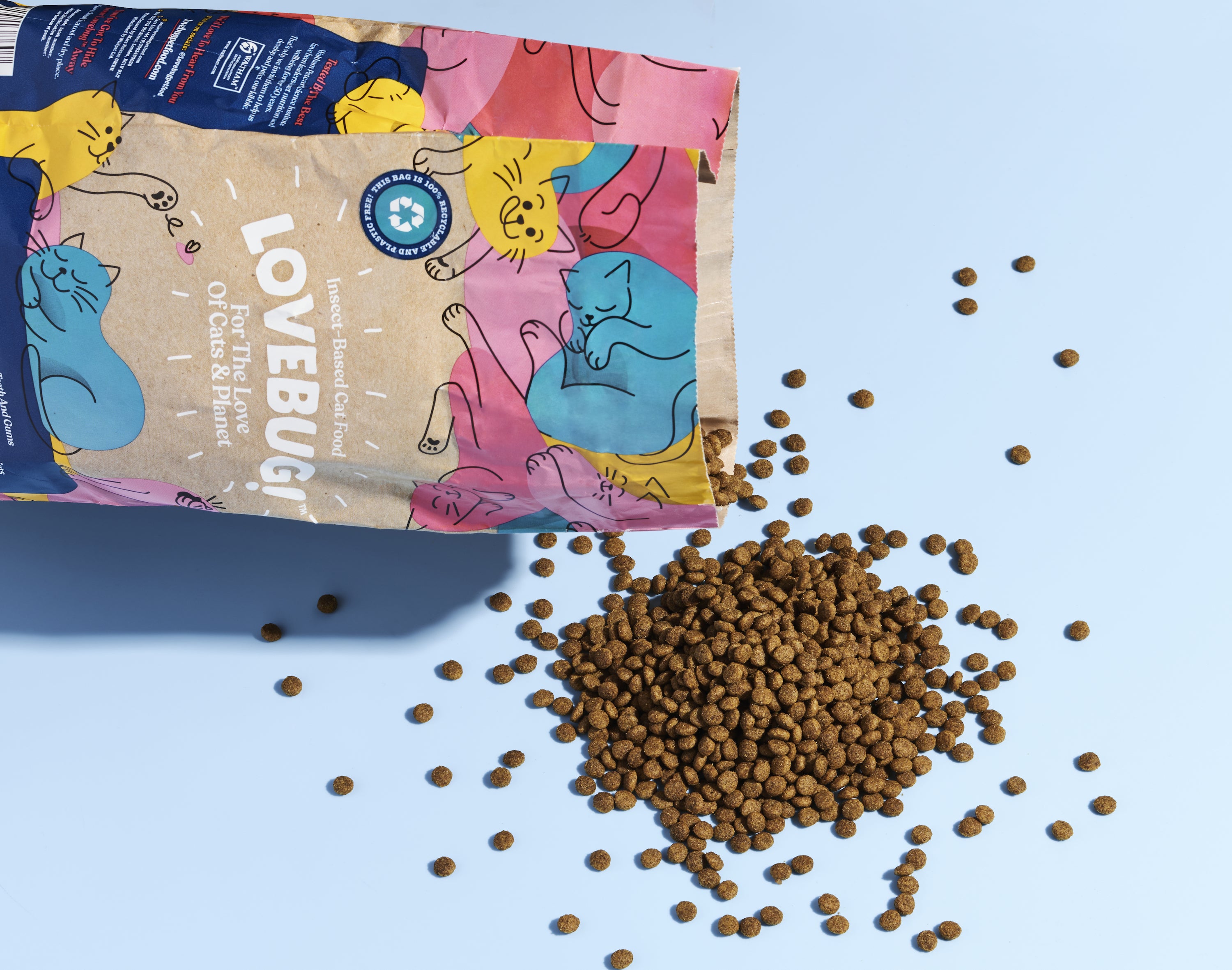 Insect based sales cat food