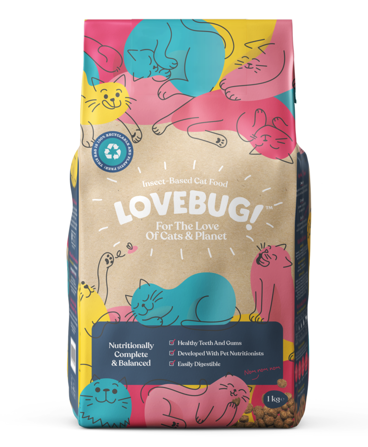 Lovebug Complete and Balanced Insect Based Adult Dry Cat Food