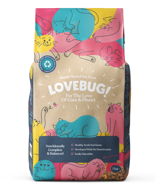 Lovebug Complete and Balanced Insect Based Adult Dry Cat Food